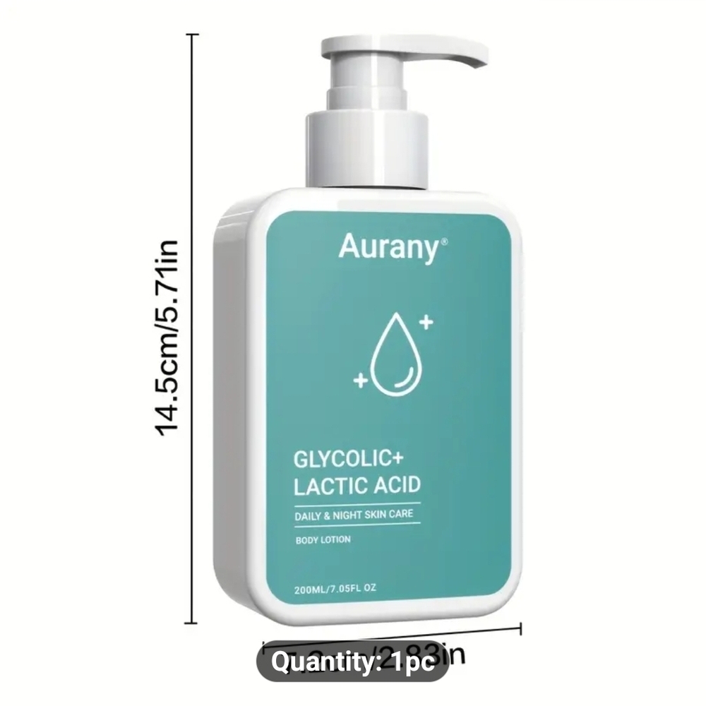 Aurany Glycolic+ Lactic Acid Body Lotion LIMITED SUPPLY!!